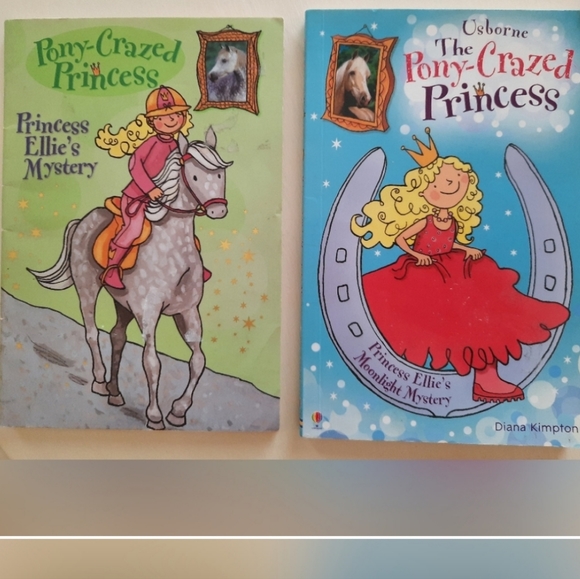 Pony Crazed princess book series-Set of 2 - Picture 1 of 4